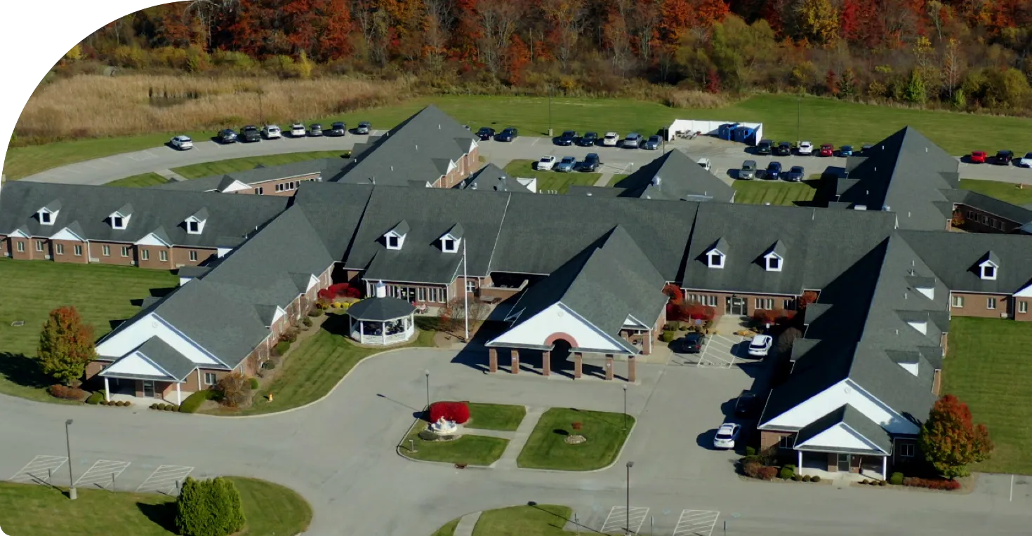 Aerial view of the Masternick Memorial Facility