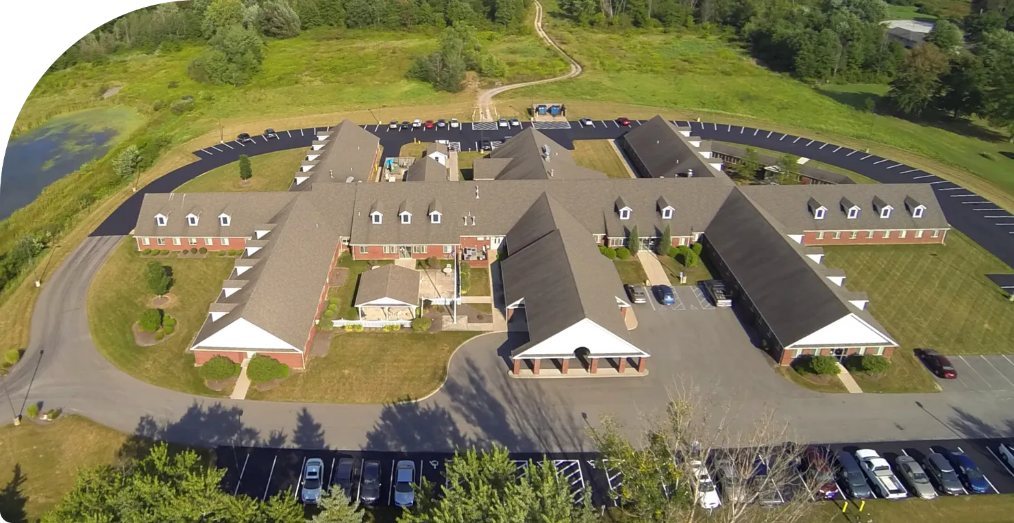 Aerial view of the Windsor Champion facility