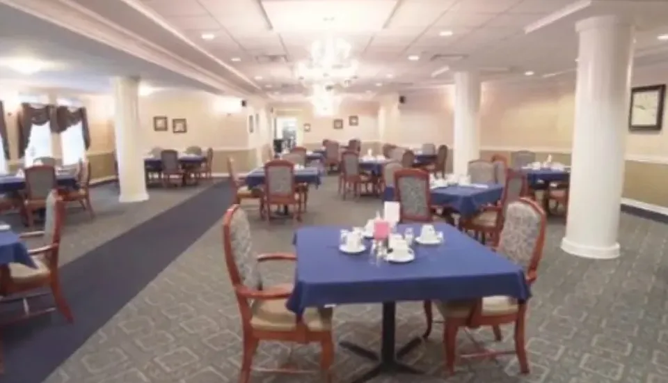 dining area with chairs and tables